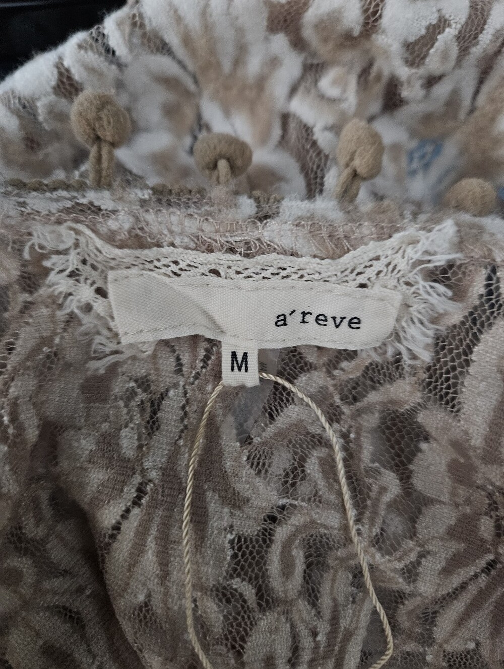 Anthropologie A'reve Boho Vest Medium - Picture 5 of 5